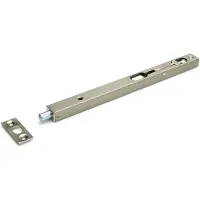 Dulimex DX - Bascule kantschuif / type 816 / 220x20x15 mm / staal / zilvergelakt