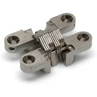 Dulimex DX - SOSS onzichtbaar scharnier 205 NP | 13x60 mm | zamac vernikkeld