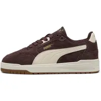Puma Sneakers laag 'Shuffle Downtown' ecru / chocoladebruin