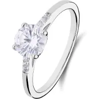 Lucardi Ring 'Schick' zilver
