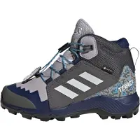 Adidas Boots 'Minecraft' blauw / grijs / zilvergrijs / wit
