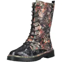 LAURA VITA Veterlaarsjes gemengde kleuren / zwart