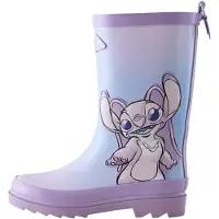 Next Regenlaarzen 'Lilo and Stitch' lichtblauw / lavendel / lichtlila / zwart