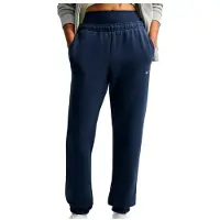 Nike - Women's Studio Fleece MW MR Std Cuffed Pant - Trainingsbroek L, blauw