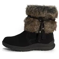 Minnetonka Boots 'EVERETT' zwart