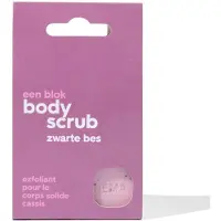 HEMA Blok Body Scrub Zwarte Bes 65g