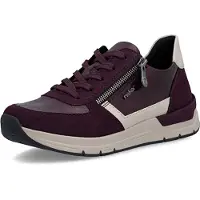 Rieker Sneakers laag stone grey / bourgogne