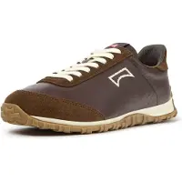 Camper Sneakers laag 'Drift Walk' donkerbruin / wit