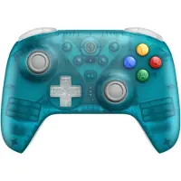 8Bitdo Ultimate 2 Wireless 2.4G Clear Blue - Draadloos - Inclusief charging dock - 2.4GHz, USB - Geschikt voor Android, PC, SteamOS - Blauw