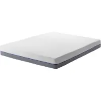 Beliani GLEE - Traagschuimmatras - Wit - 140 x 200 cm - Polyester