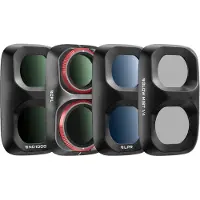 FreeWell Osmo Pocket 4P Filters Everyday 4-pack Black