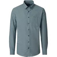 Casamoda Overhemd Faux Uni Groen
