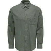Only & Sons Overhemd grijs