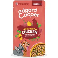 Edgard & Cooper Hond Senior Stew Pouch Kip 150 Gr
