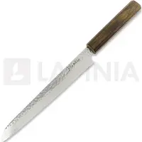 Demko Knives Bread VG10 San Mai japanese kitchen knife, Red Oak