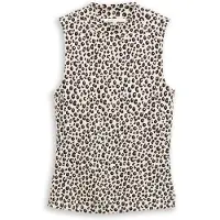 Tom Tailor DENIM Top lichtbeige / brokaat / donkerbruin