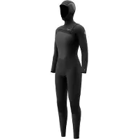 Mystic Gem 6/4/3 Mm Dames Wetsuit Met Lange Mouwen Capuchon En Rits Op De Borst