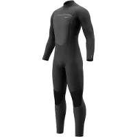 Mystic Majestic 4/3 Mm Wetsuit Met Lange Mouwen En Rits Op De Rug