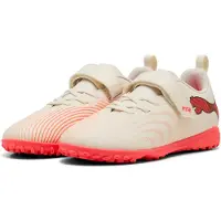 Puma Future 9 Play Klittenband TT The Arrival - Amangaan met suiker/Wit/Ultra Red/Zwart Kids