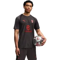 Puma AC Milan Trainingsshirt 2026-2027 Donkergrijs Rood