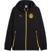 Puma Borussia Dortmund Pumatech Woven Trainingsjack 2026-2027 Zwart Geel