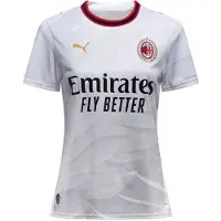 Puma AC Milan 26/27 uitshirt voor Dames, Wit/Goud, Maat L