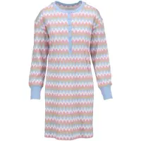 Ringella Katoenen dames nachthemd fjord blauw | Maat 42
