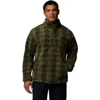 Columbia - Rugged Ridge High Pile Half Zip - Fleecetrui XL, olijfgroen