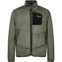 Salewa - Puez Warm FZ - Fleecevest 48, olijfgroen