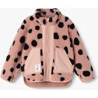 Liewood - Kid's Noam Pile Jacket - Fleecevest 128, roze
