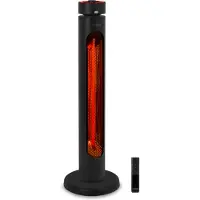 Vonroc Terrasverwarmer Panarea - 2000W – zwenkfunctie | Incl. afstandsbediening