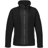 Schöffel Functionele fleece jas zwart