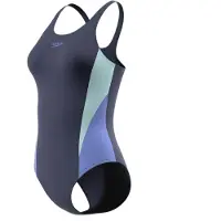 Speedo Colourblock Splice Muscleback Swimsuit