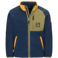 TROLLKIDS - Kid's Odda Jacket XT - Fleecevest 176, blauw