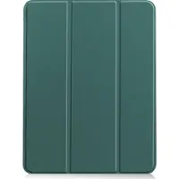 Mobigear Tablethoes geschikt voor Apple iPad Air 11 Inch (2025) Hoes | Tri-Fold Bookcase - Groen