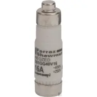 Mersen D0 Neozed 16A 400V Smeltveiligheid D01 Serie - R223023 [10 Stuks]