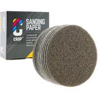 CROP ScuffX Vlies Schuurschijven 150mm - Super Fijn - Grijs - 10 stuks