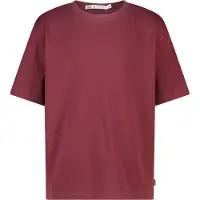 America Today T-shirt donkerrood Meisjes Katoen Ronde hals Effen - maat 146/152