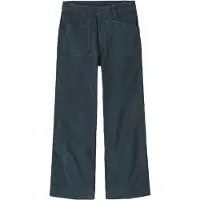 Patagonia - Damesbroeken - W's Wide Leg Cord Pants Summit Blue voor Dames van Katoen - Maat 6 US - Blauw