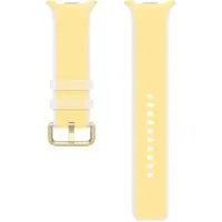 Samsung Originele Misty band voor de Galaxy Watch 9 (40/44mm) / Watch 8 (40/44mm) / Classic (46mm) - Maat M/L - Geel