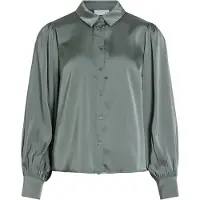 Vila - VIENNA RAVENNA L/S BALLOON SHIRT - NOOS - Dames - Blouses