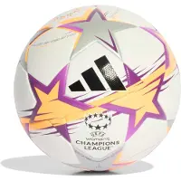 Adidas Women's UEFA Champions League League Voetbal Maat 5 2026-2027 Wit Zwart Paars Oranje