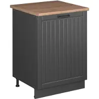 Vicco Wastafelkast Fame-Line, Donkergrijs/Antraciet, 60 cm