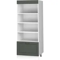 Vicco Keukenrek Fame-Line, Groen-Goud Landhuis/Wit, 60 cm