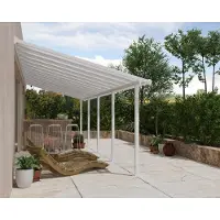 Palram - Canopia Palram | Canopia - Terrasoverkapping Olympia - Helder - Wit 924x294cm