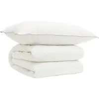 Syfax Bettdeken- en kussenset, 2 stuks, 152x203 cm, wollen kwaliteit, geschikt voor alle seizoenen