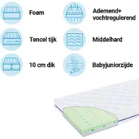 Träumeland Matras Babybedje 60x120 Spring