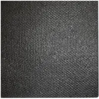 vidaXL Deurmat 100x200 cm getufte kokosvezel zwart