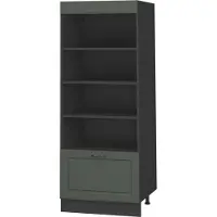 Vicco Keukenrek Fame-Line Groen-Goud Landhuis/Antraciet 60 cm, Model 62228