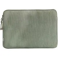 Selencia Corduroy Laptophoes 13-14 inch - Laptopsleeve - Pistache Cream